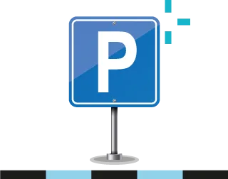 MAWAQiF parking symbol published by Abu Dhabi Mobility