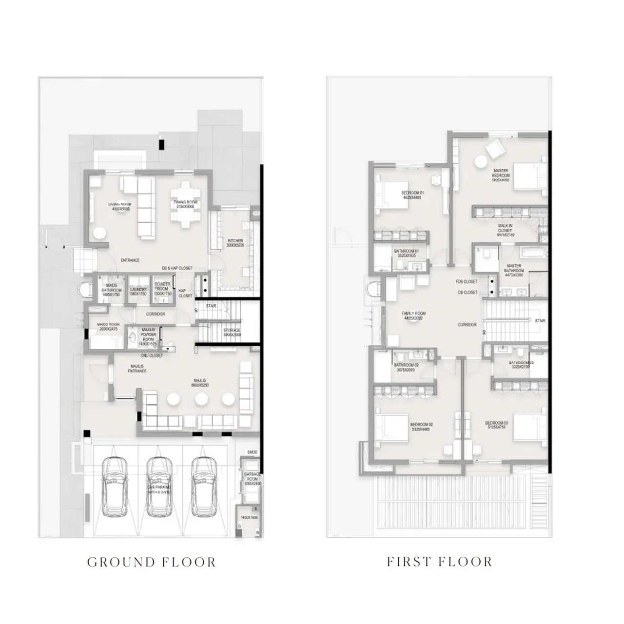 Al Deem Townhomes: published floor plan 2
