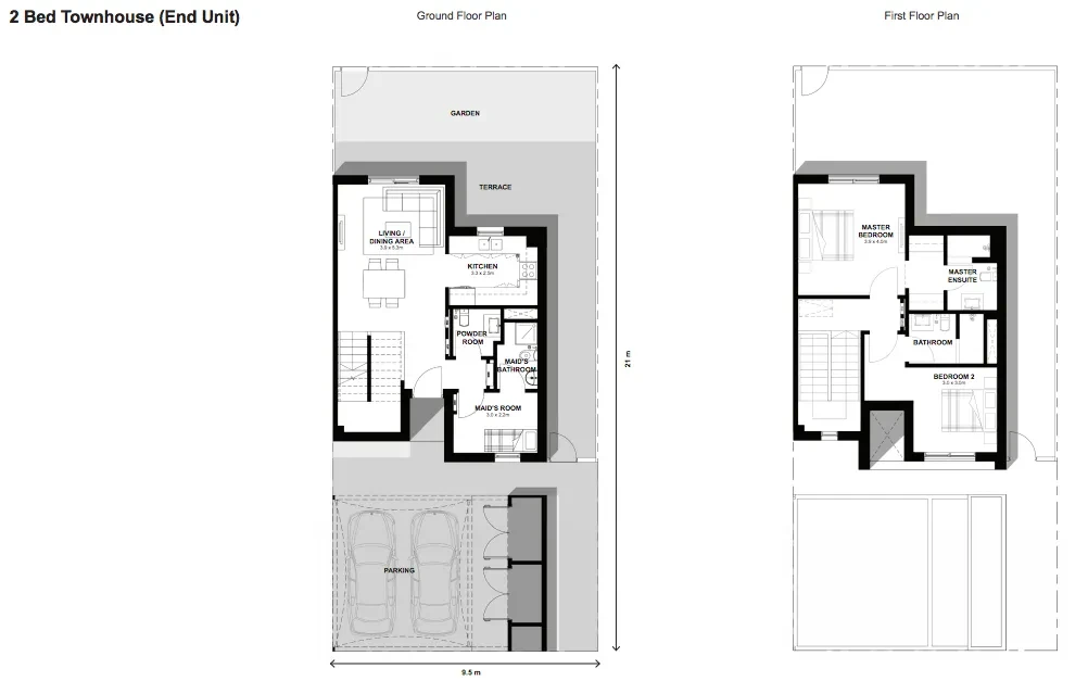 Al Ghadeer: published floor plan 3