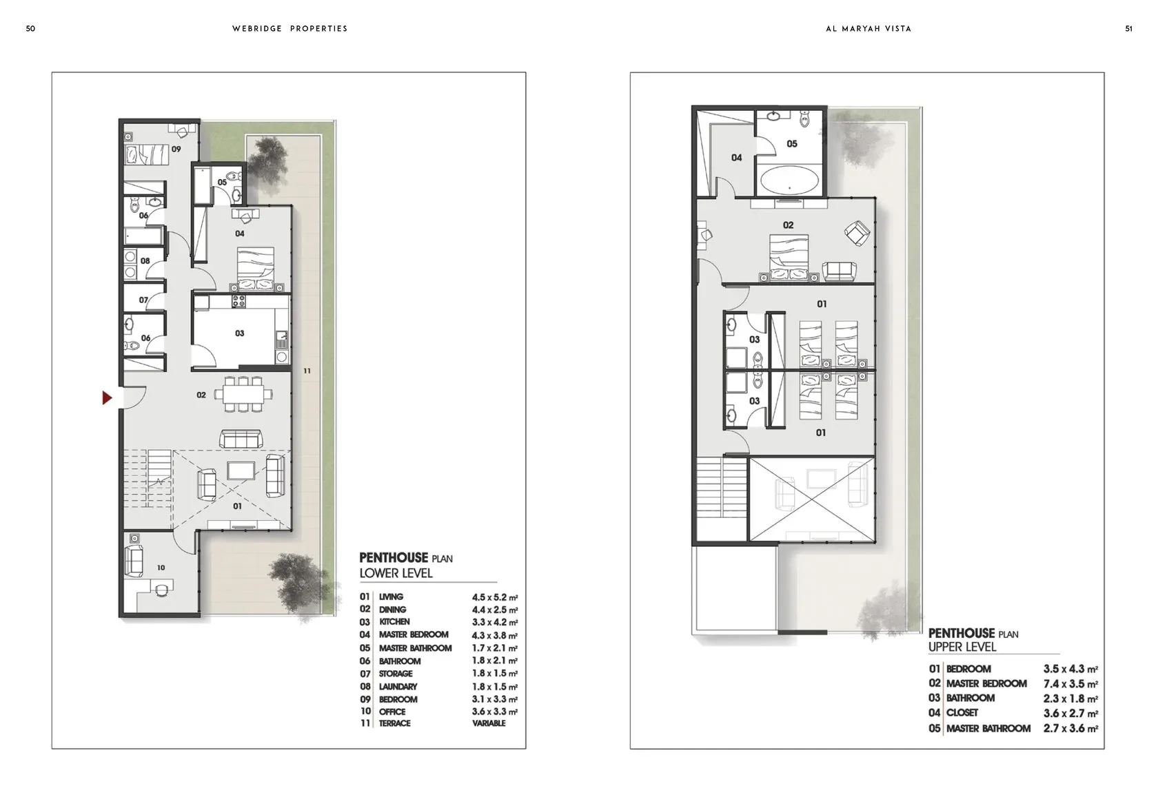 Al Maryah Vista: published floor plan 4