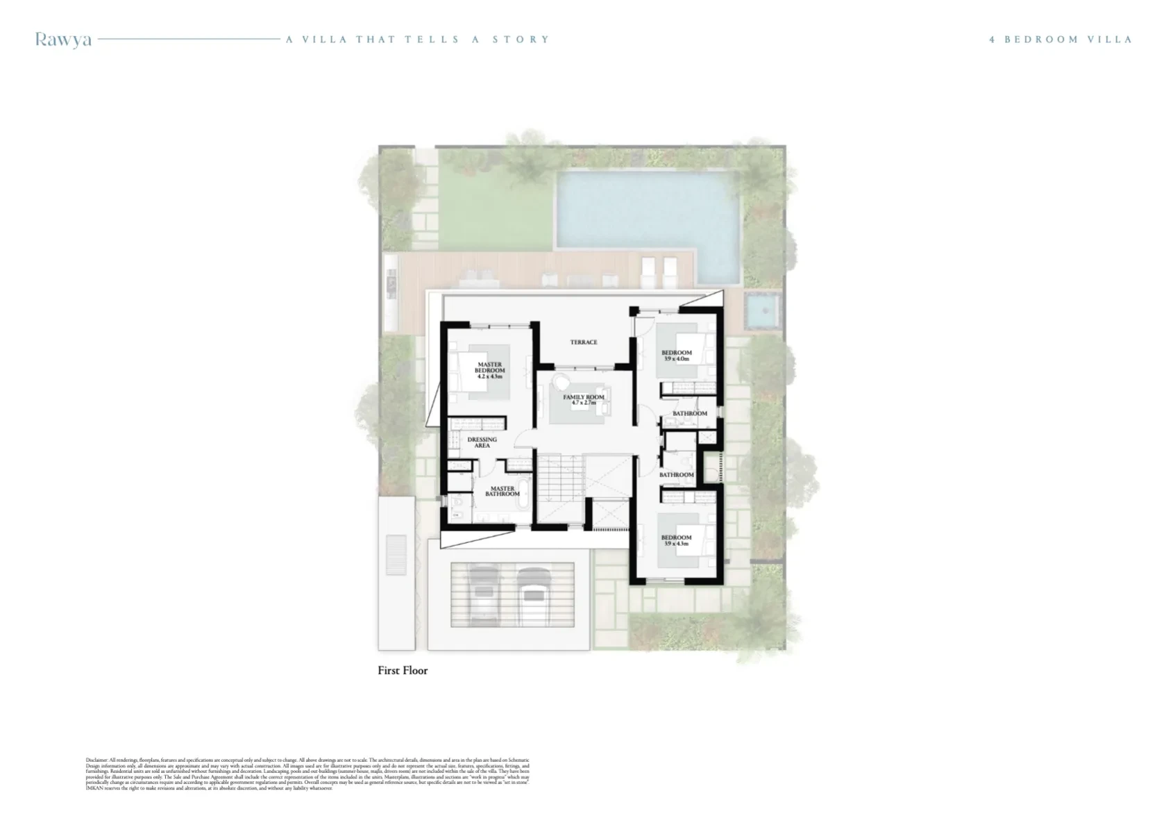 AlJurf Gardens: published floor plan 2