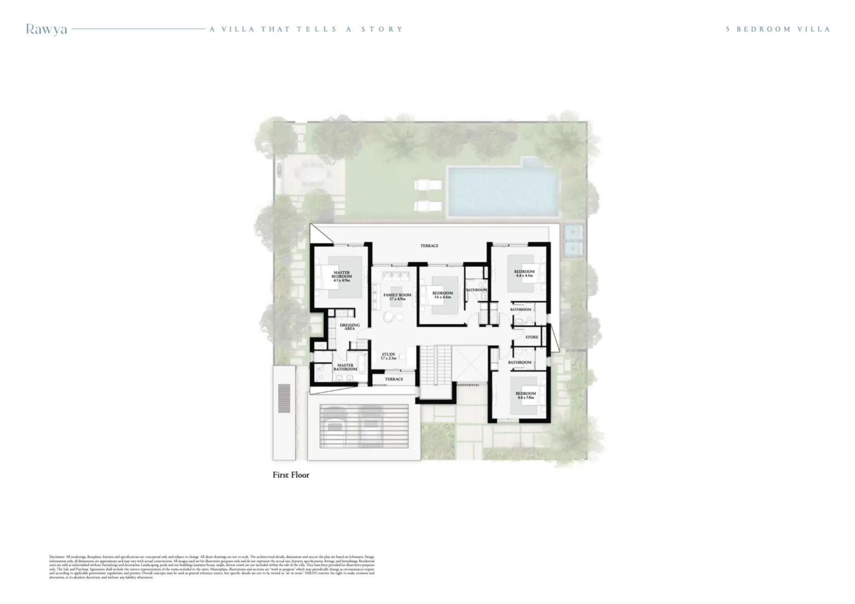 AlJurf Gardens: published floor plan 4