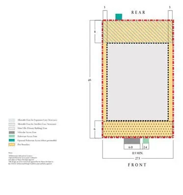 AlJurf Land Plots for Sale: published floor plan 2