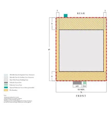 AlJurf Land Plots for Sale: published floor plan 3