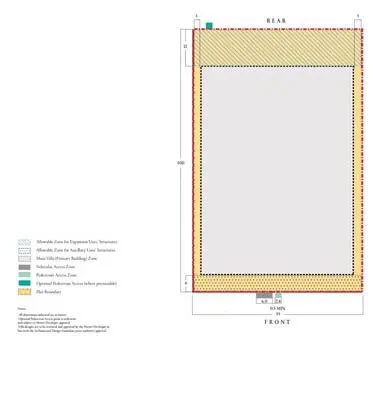 AlJurf Land Plots for Sale: published floor plan 5
