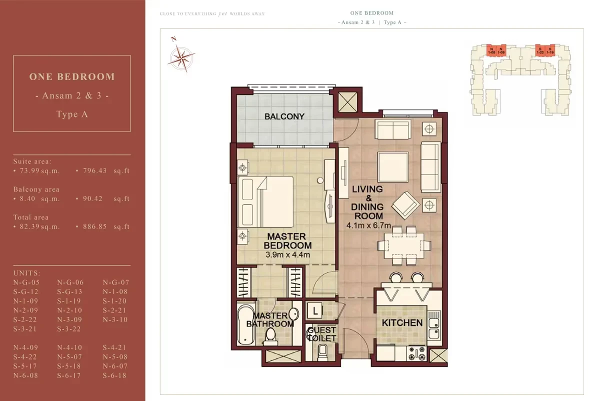 Ansam: published floor plan 2