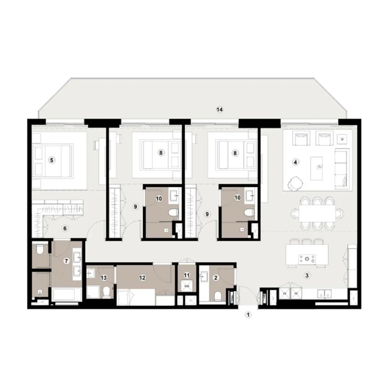 Bashayer: published floor plan 3