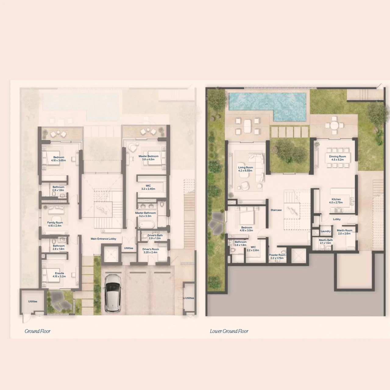 Bayn by Ora: published floor plan 1