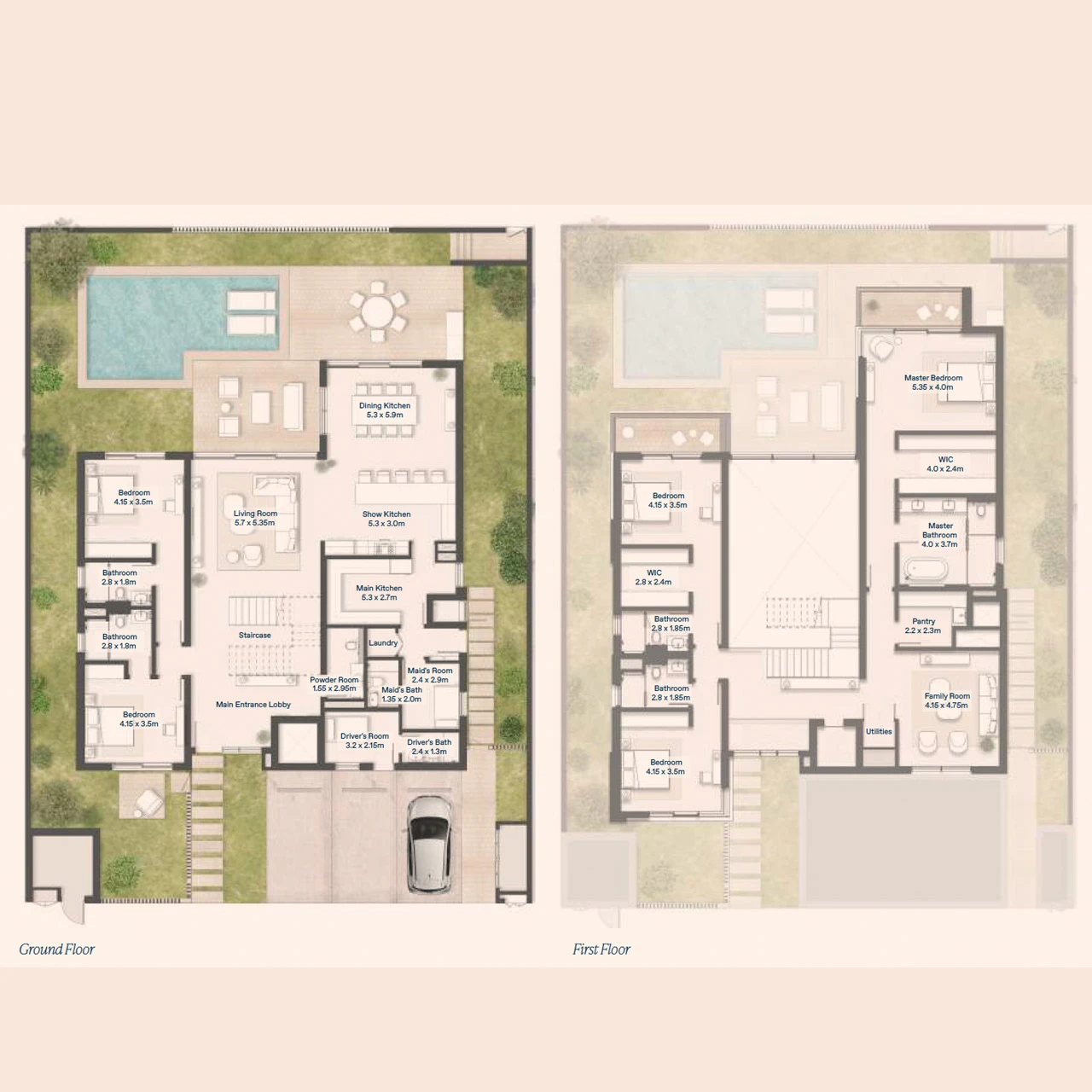 Bayn by Ora: published floor plan 2