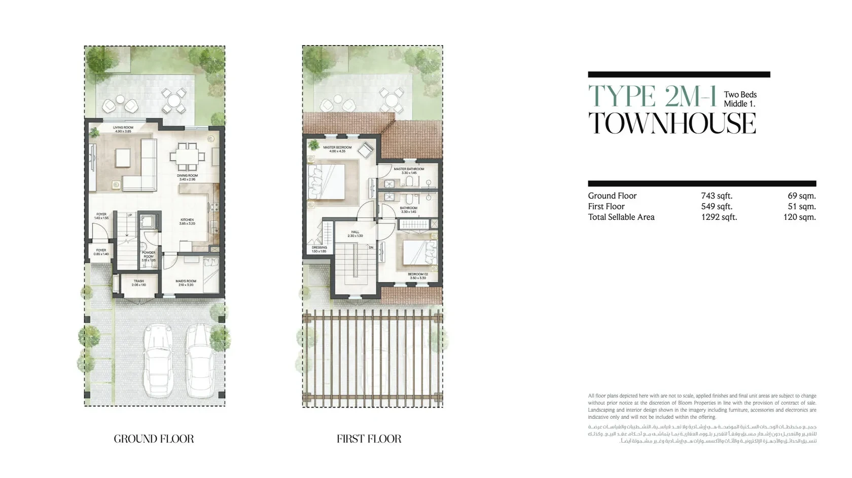 Bloom Living: published floor plan 2