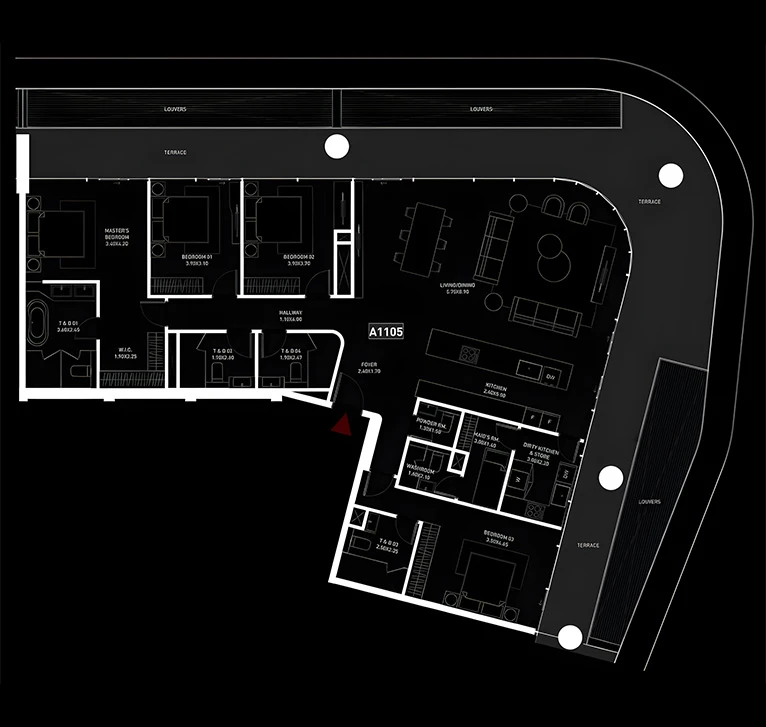 Brabus Island: published floor plan 3