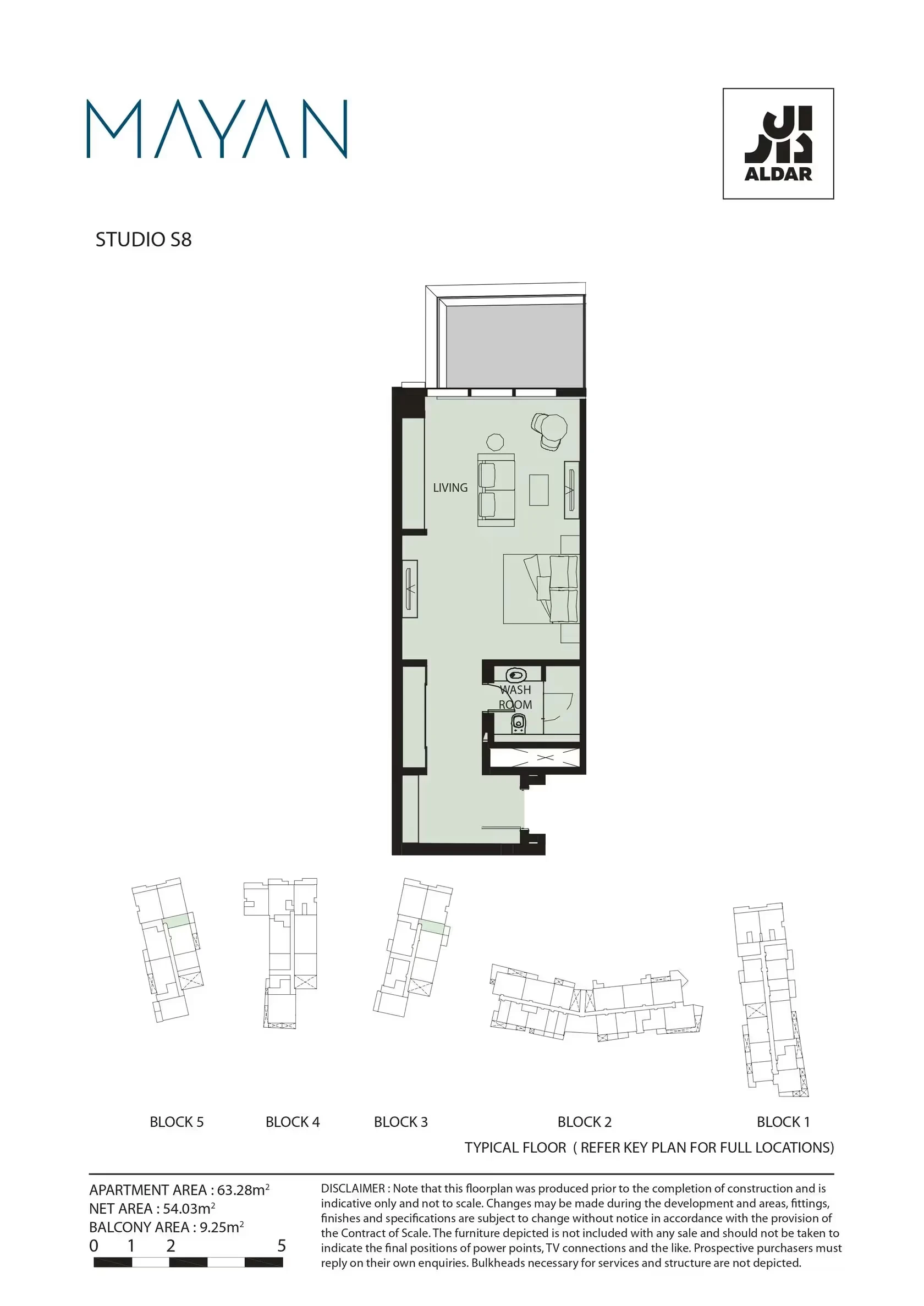 Mayan Building 3: published floor plan 1