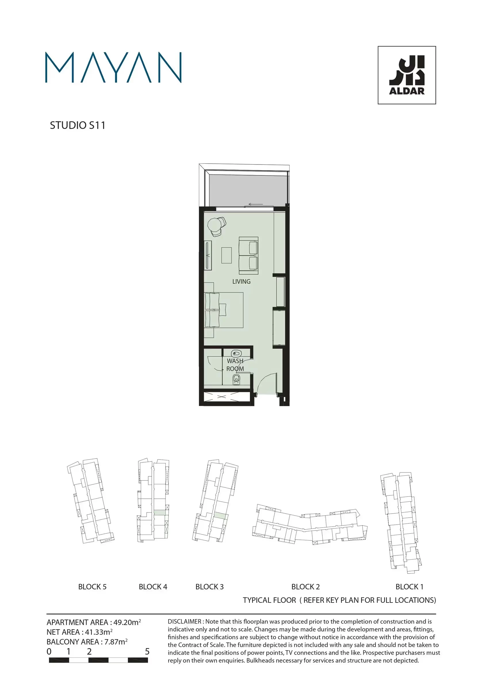 Mayan Building 3: published floor plan 2