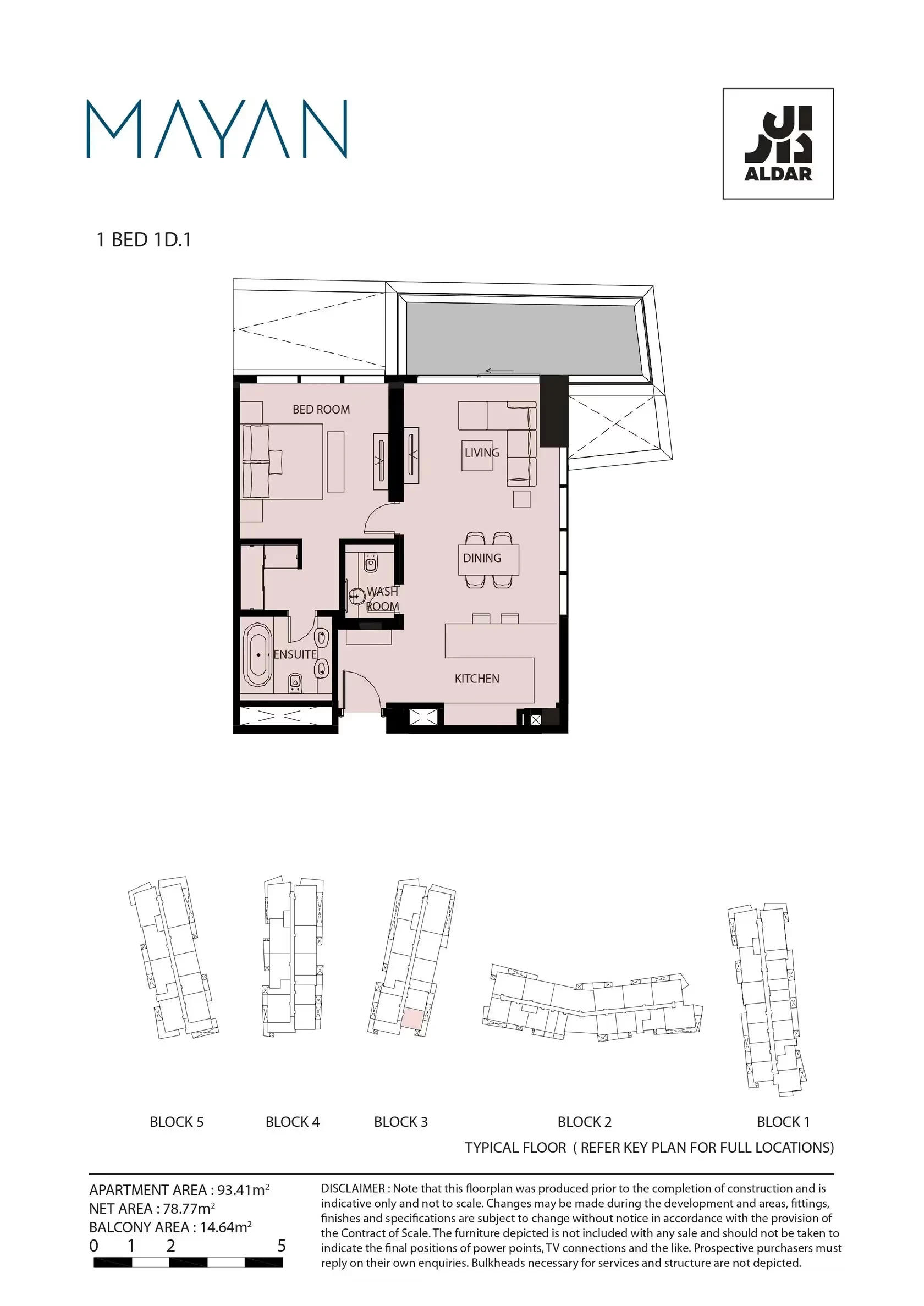 Mayan Building 3: published floor plan 5