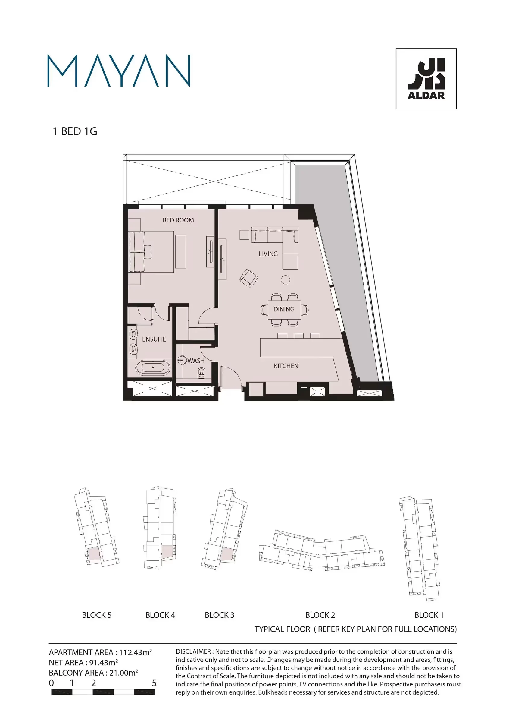 Mayan Building 3: published floor plan 7