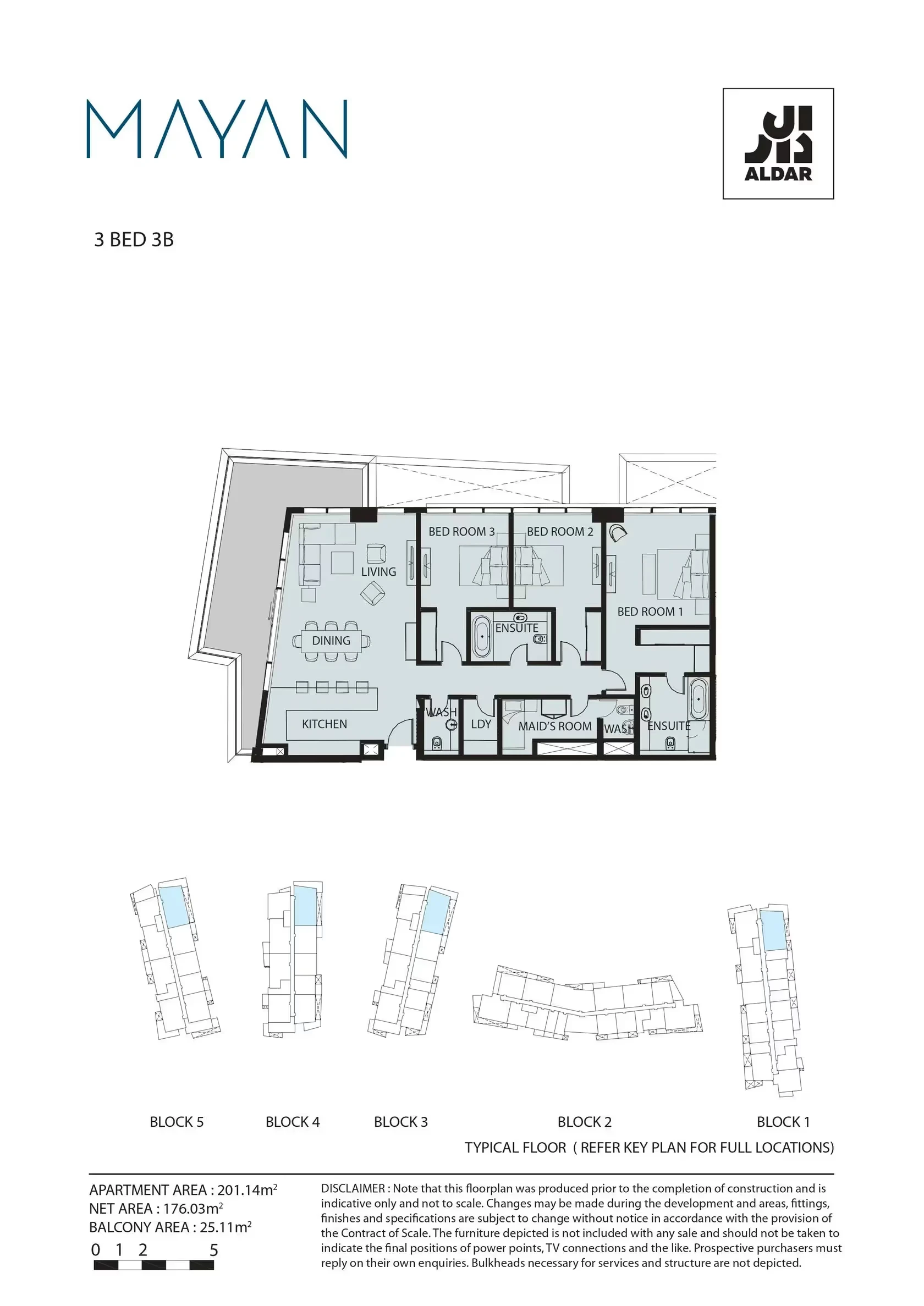 Mayan Building 3: published floor plan 14