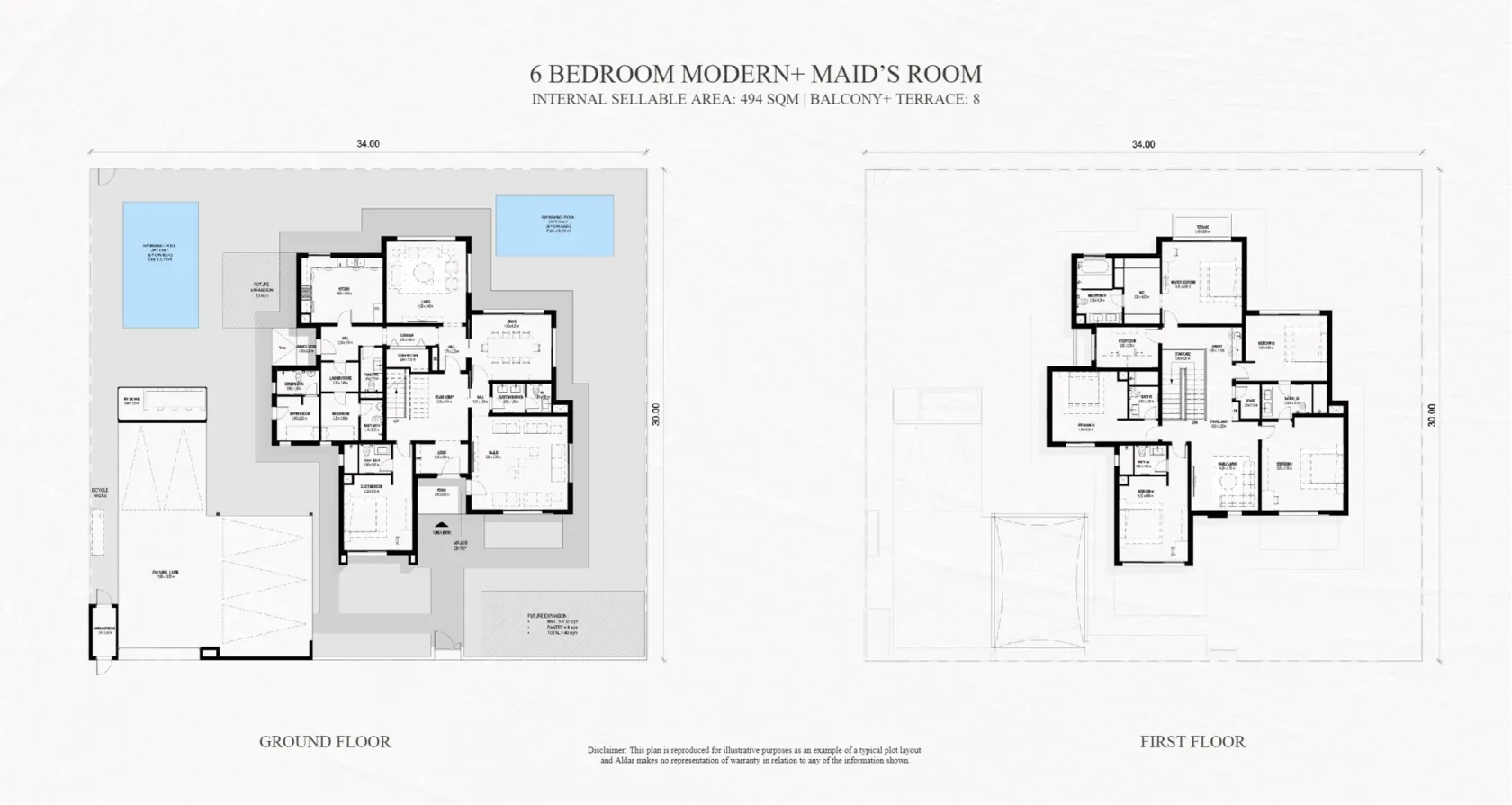Fay Al Reeman ll: published floor plan 8
