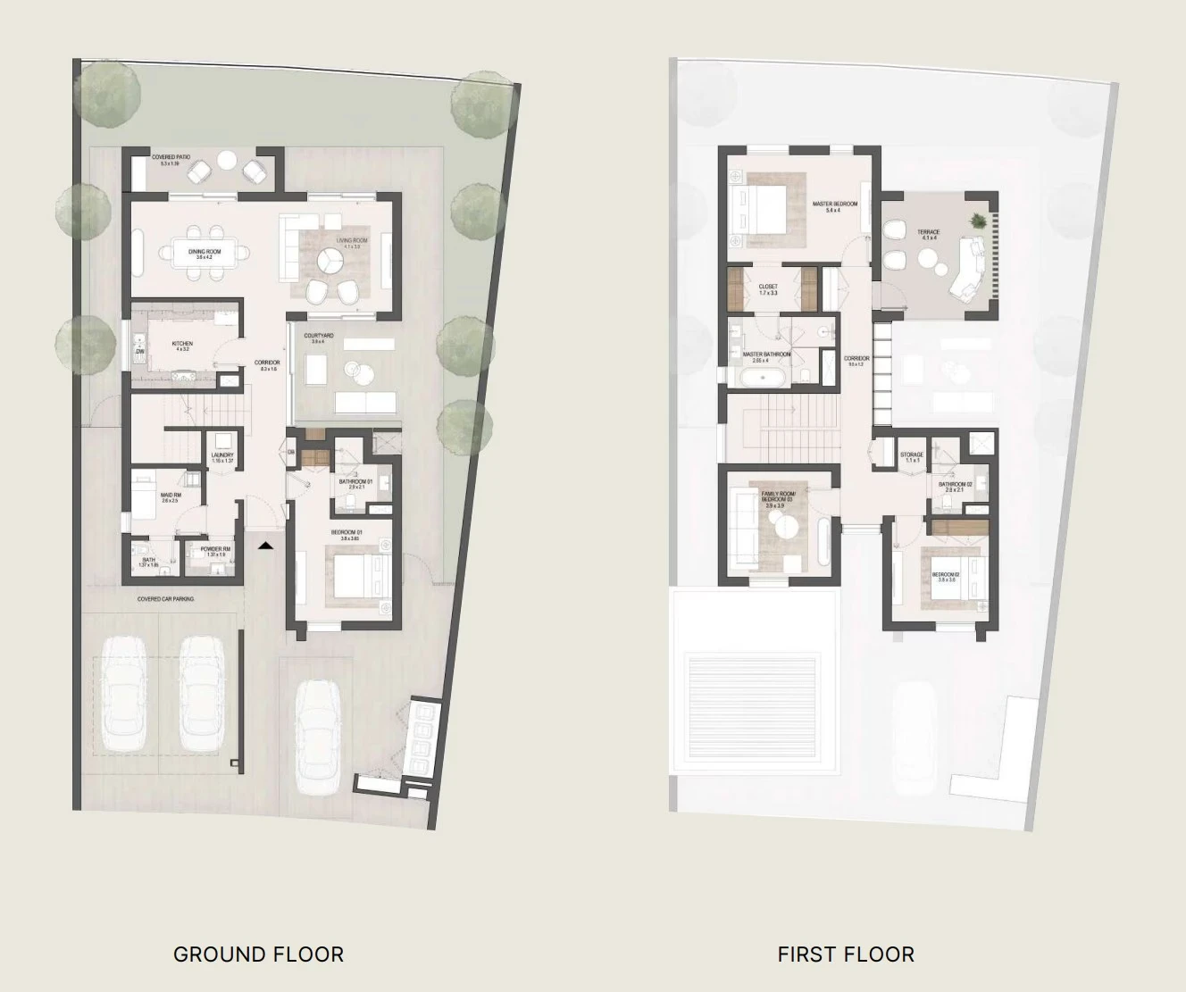 Fay Valley: published floor plan 1