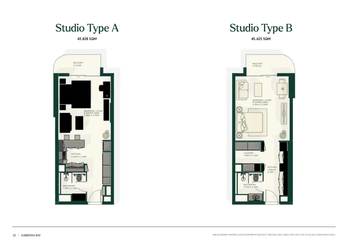 Gardenia Bay: published floor plan 1