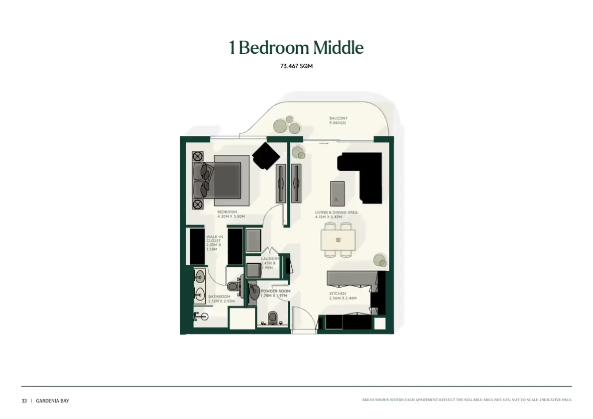 Gardenia Bay: published floor plan 2