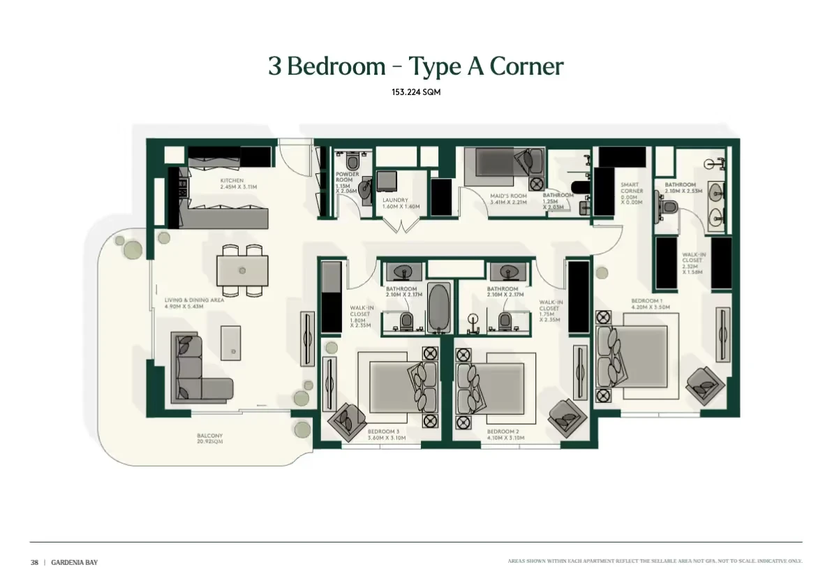 Gardenia Bay: published floor plan 4