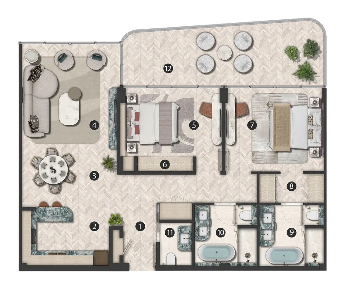Hilton Residences: project gallery image 20