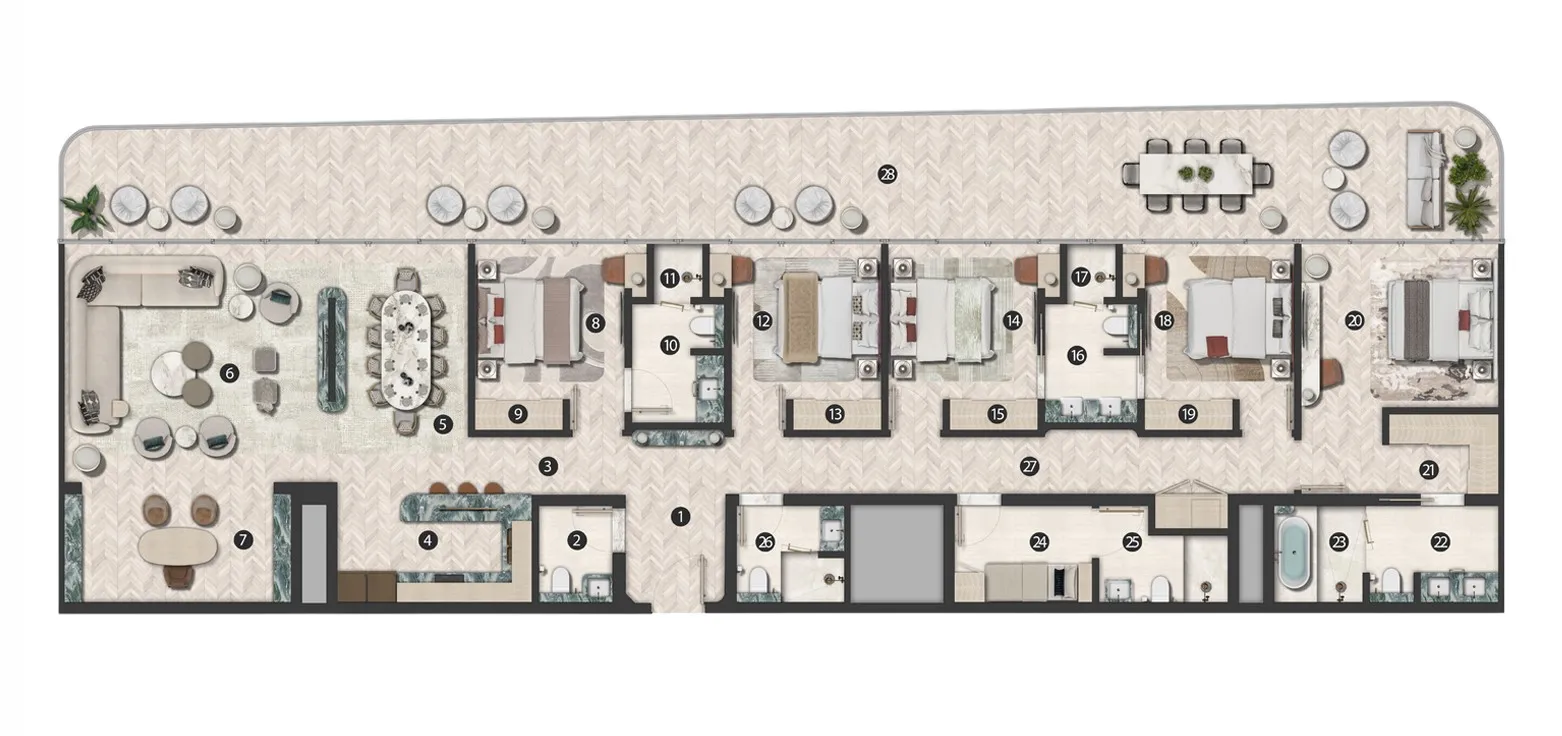 Hilton Residences: project gallery image 22
