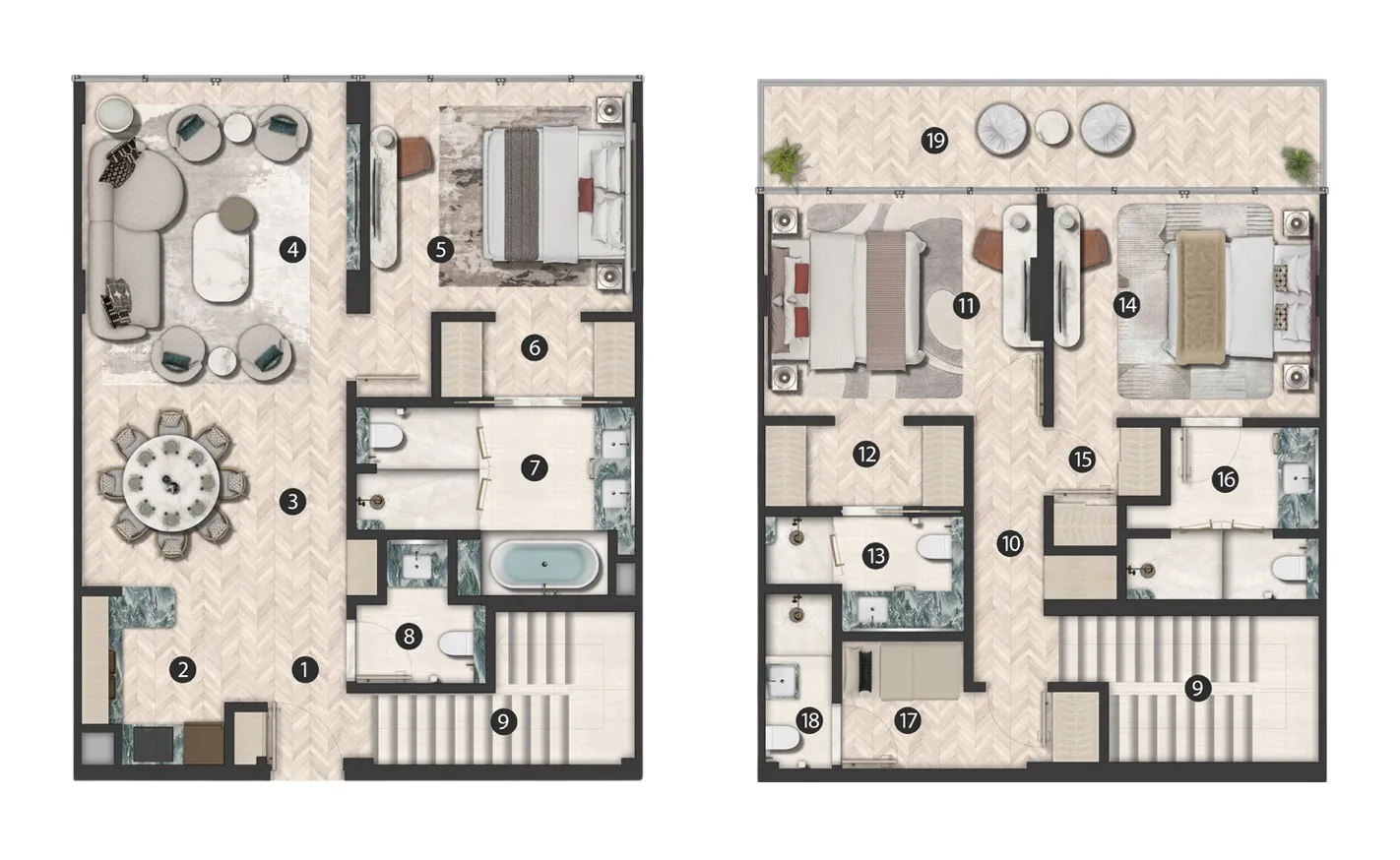 Hilton Residences: project gallery image 23