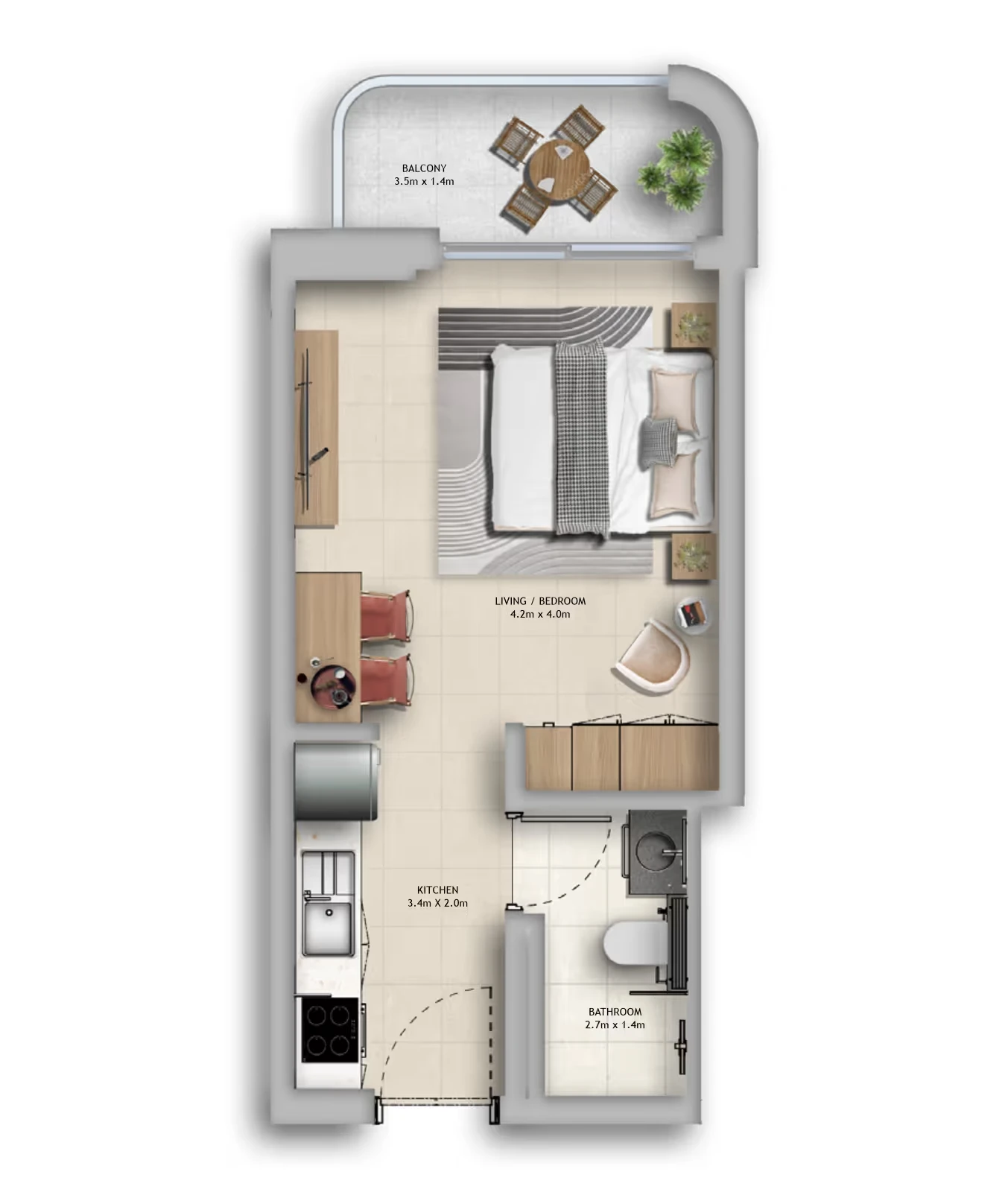 Manarat Living: published floor plan 2