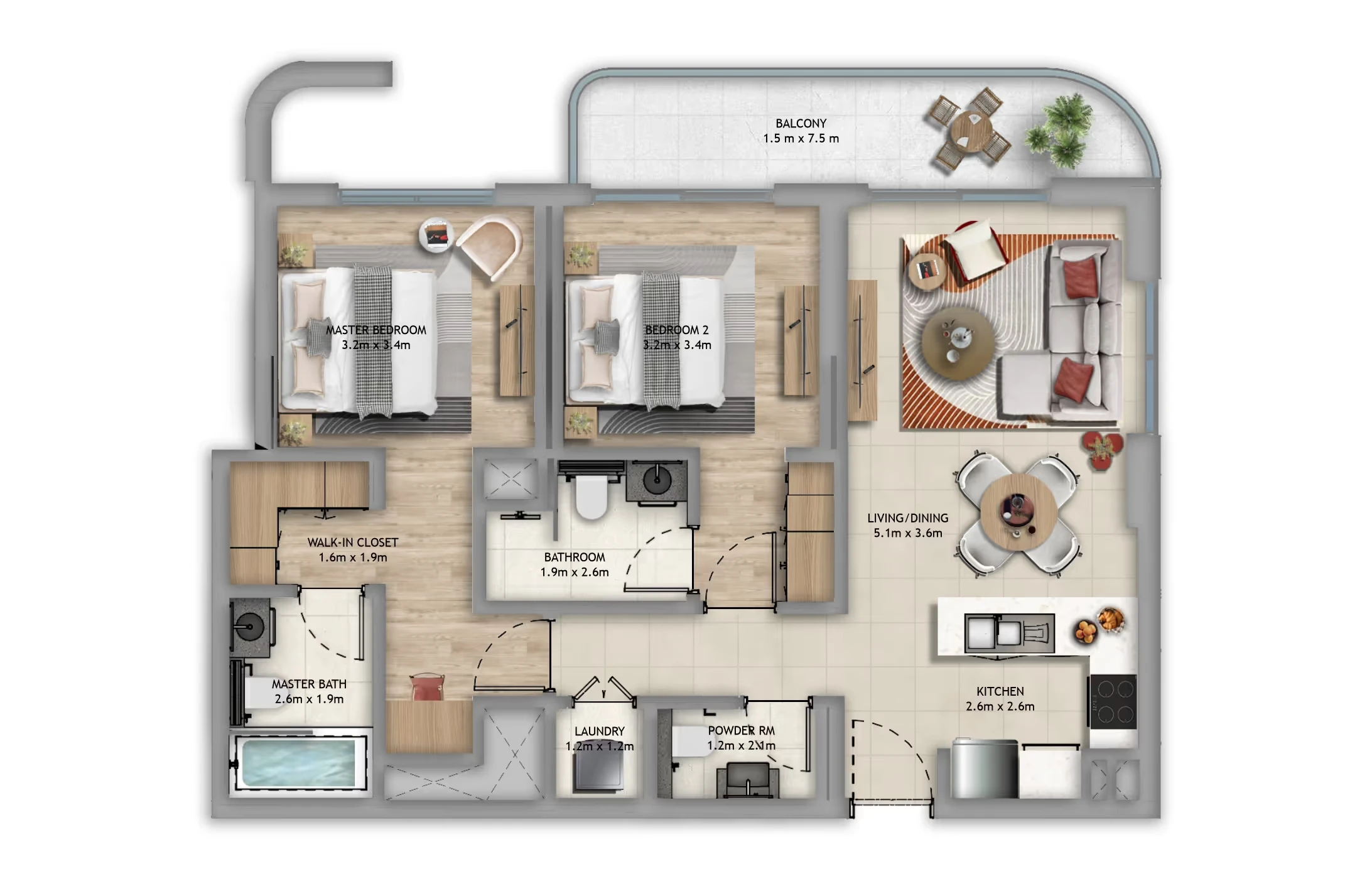 Manarat Living: published floor plan 13