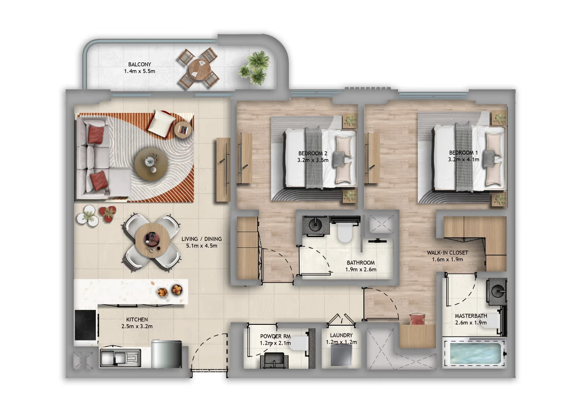 Manarat Living: published floor plan 15