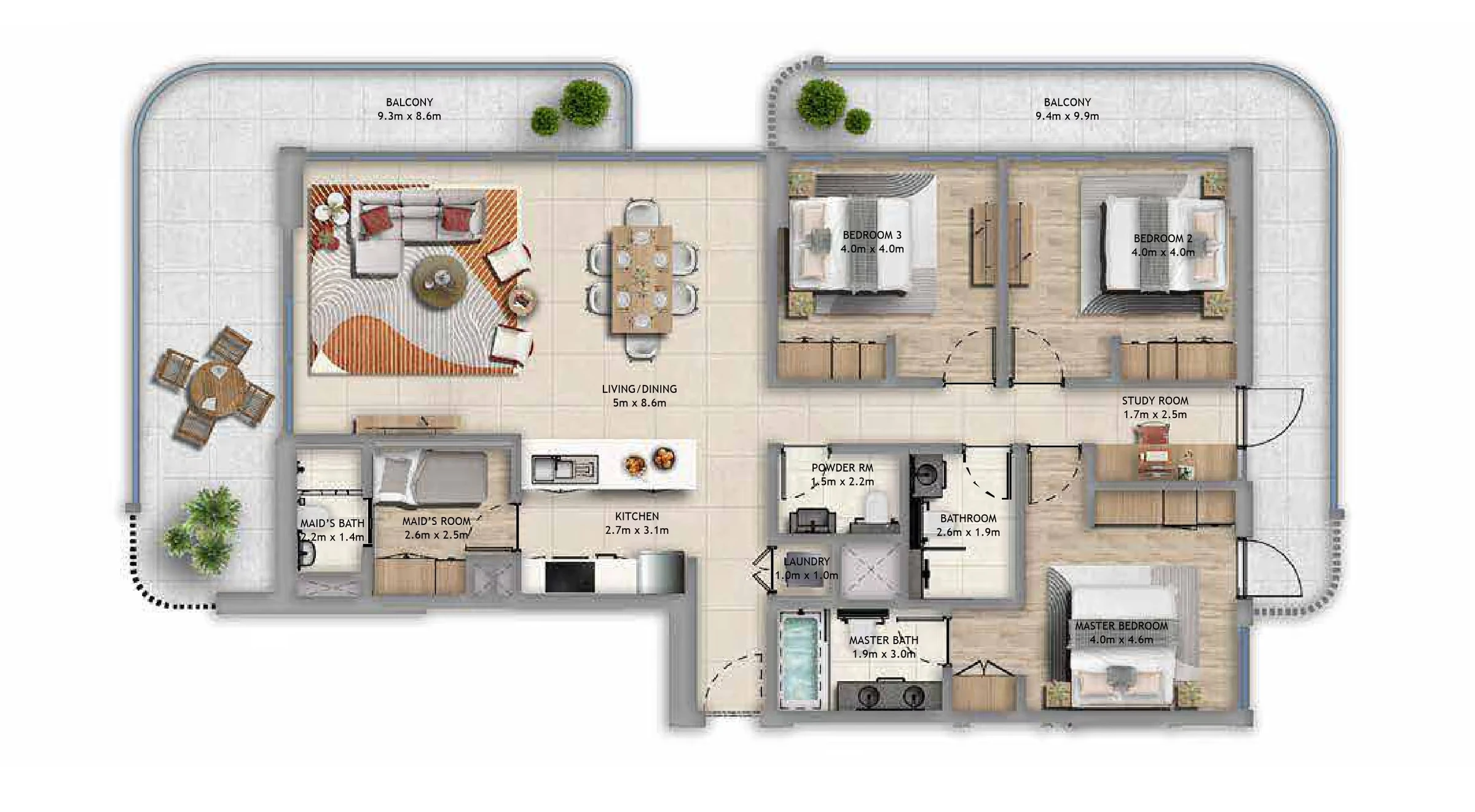 Manarat Living: published floor plan 17