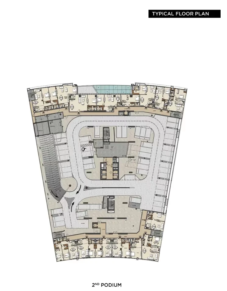 Marina Bay: published floor plan 1