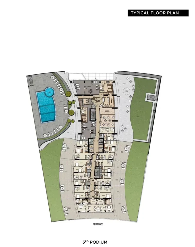 Marina Bay: published floor plan 2