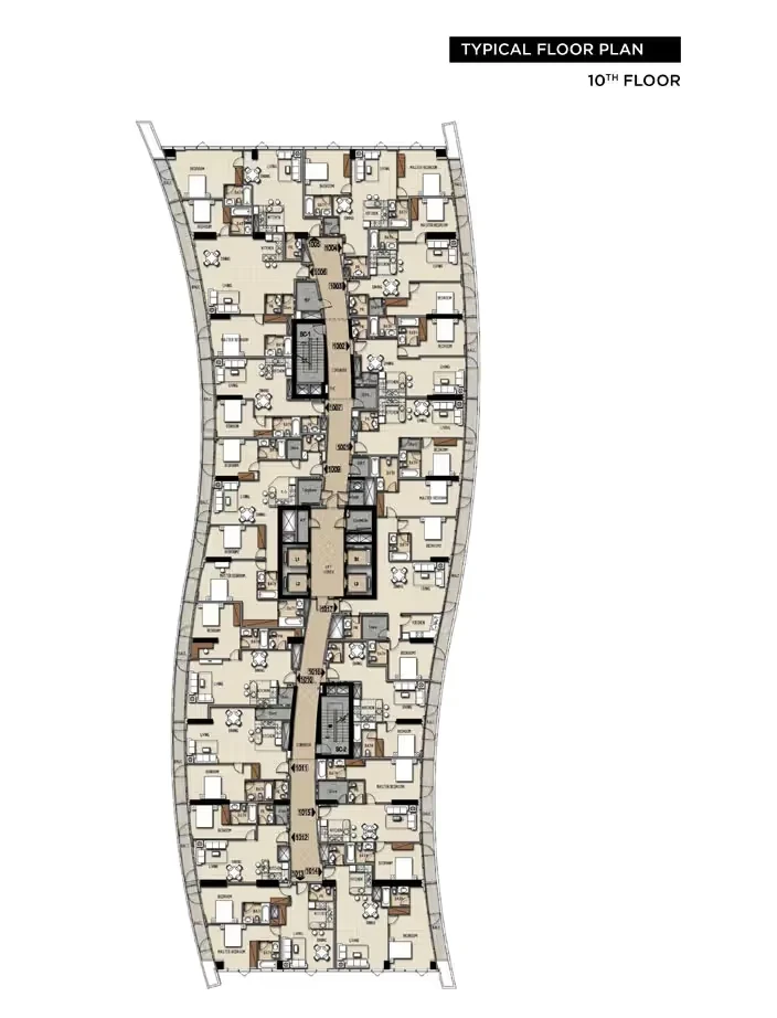 Marina Bay: published floor plan 3