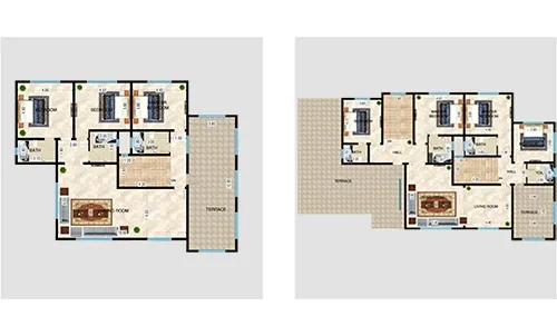 Nasayem Villas: published floor plan 1