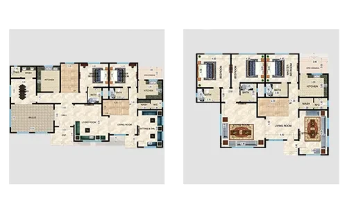 Nasayem Villas: published floor plan 2