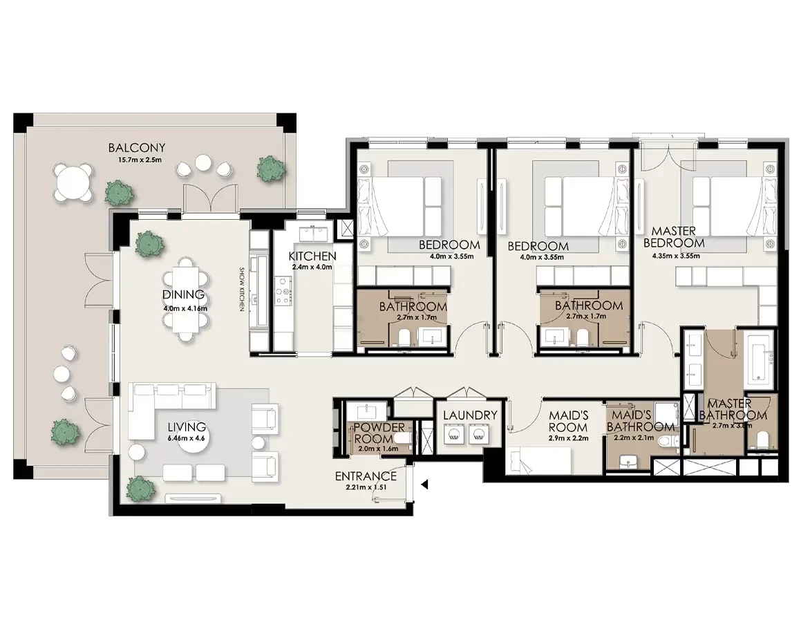 Nawayef Park Views: published floor plan 3