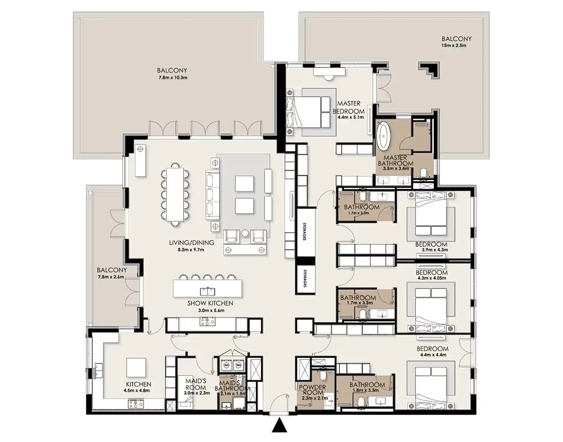 Nawayef Park Views: published floor plan 4