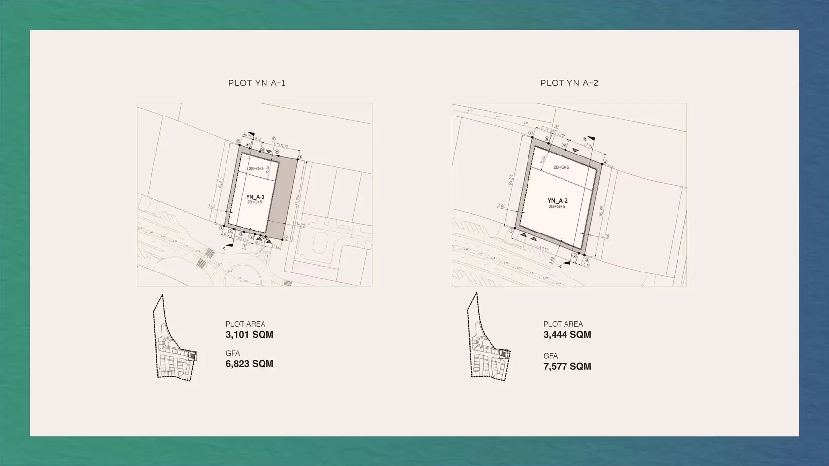 Yas Acres North Bay: published floor plan 1
