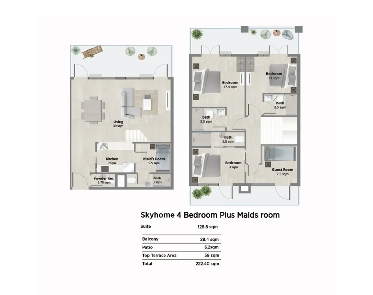 Oasis Residence One: published floor plan 6