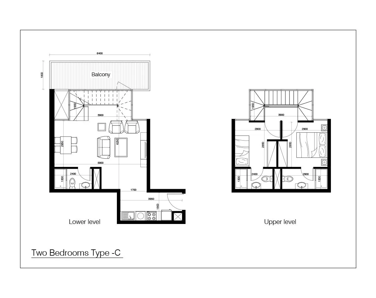 Oasis Residence Two: published floor plan 7