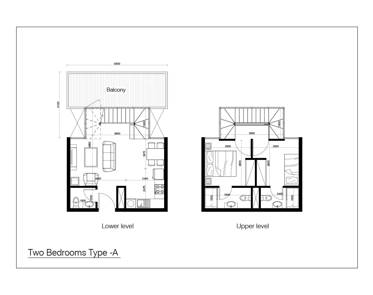 Oasis Residence Two: published floor plan 9