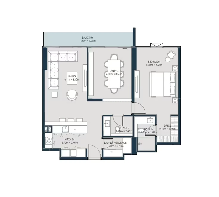 Opula Residences: published floor plan 3