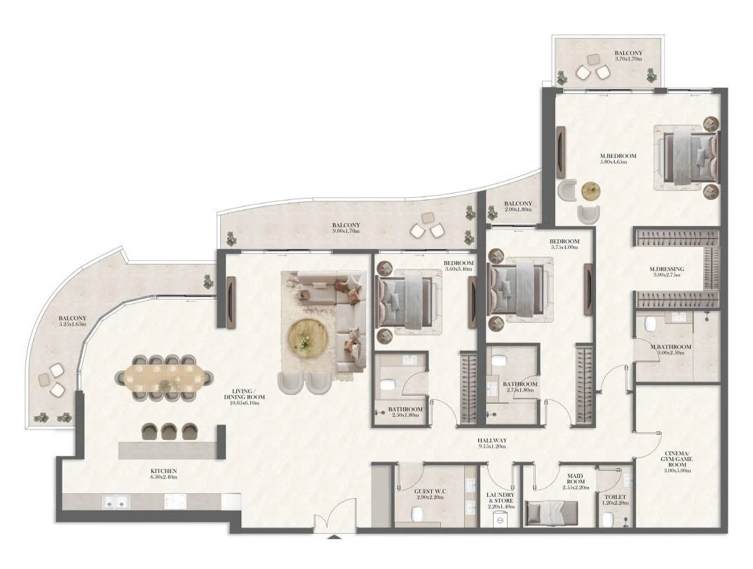 Radisson Residences: published floor plan 5