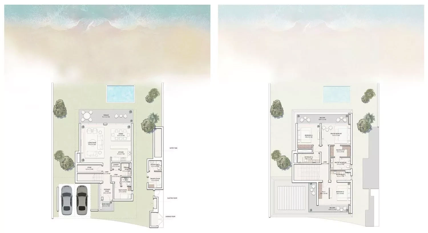 Ramhan Island: published floor plan 2