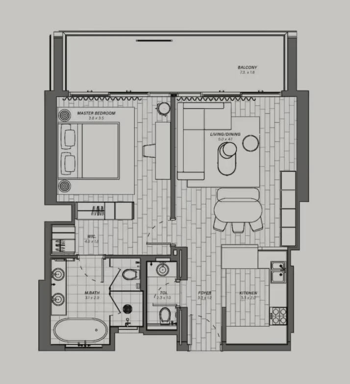 Reem Eleven: published floor plan 2