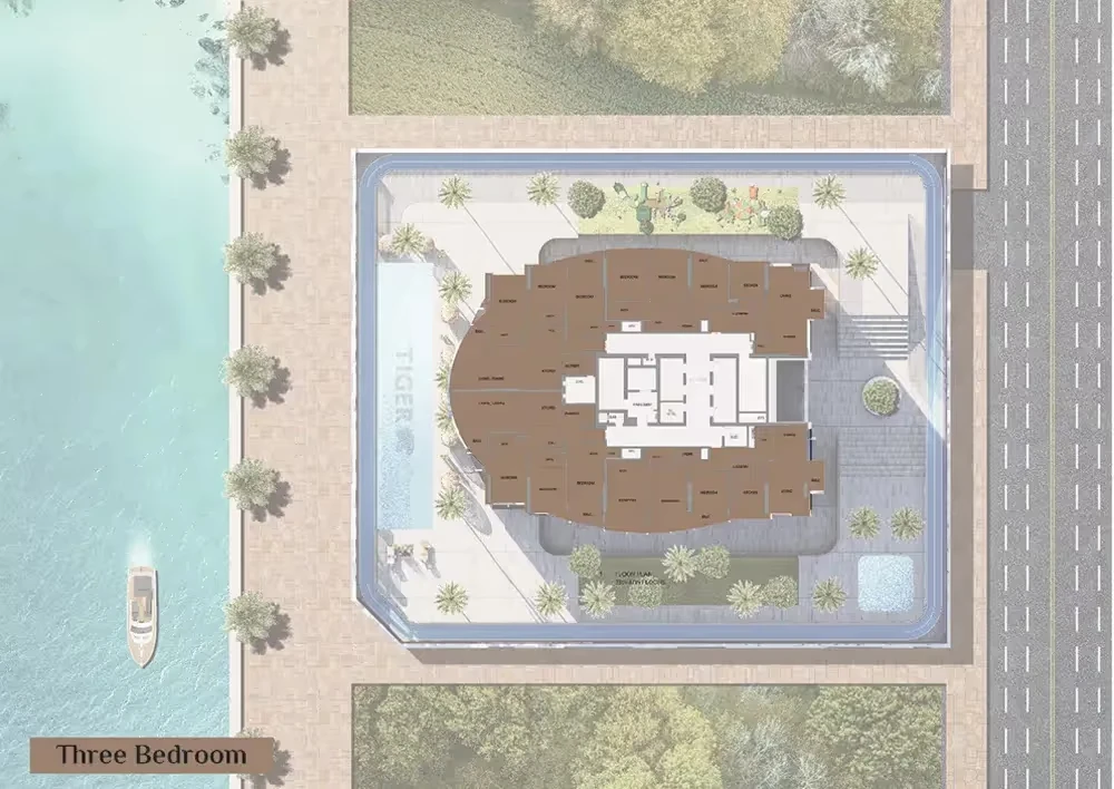 Renad Tower: published floor plan 2