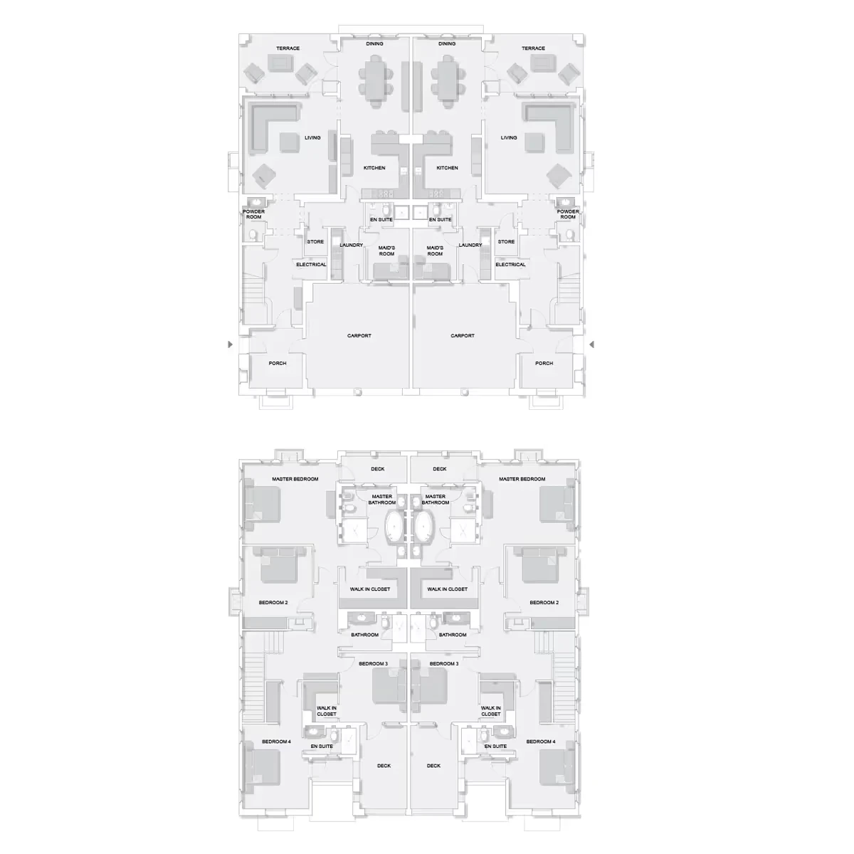 Saadiyat Beach Villas: published floor plan 2