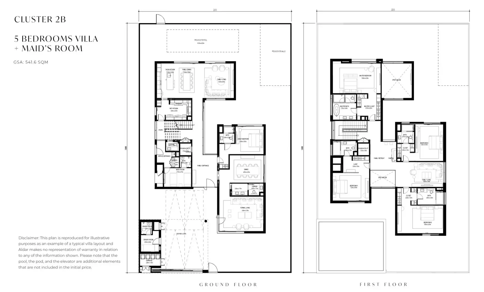 Saadiyat lagoons-final phase: published floor plan 4